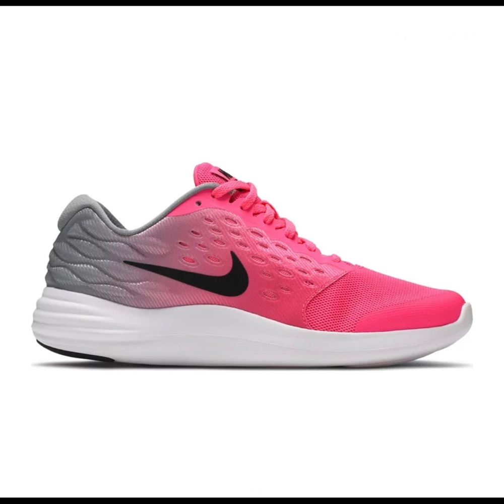 Pink Ombré Lunarstelos “Pink Blast” Nike Sneakers